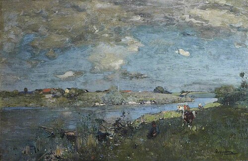 The Bend of the River, , Edward Arthur Walton