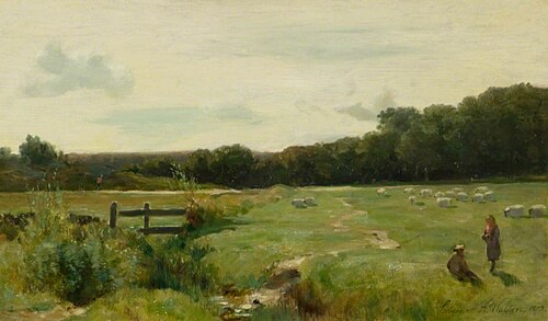Brig o'Turk (The Trossachs), 1879, Edward Arthur Walton