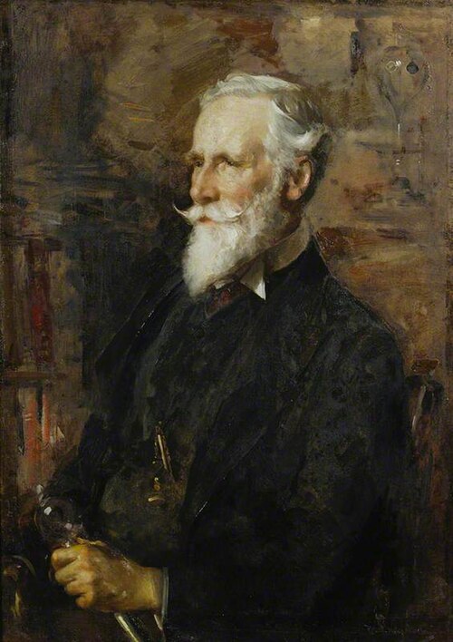 Sir William Crookes (1832–1919), 1911, Edward Arthur Walton