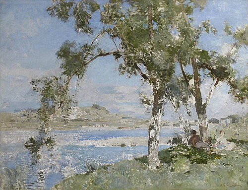 The Gates of Galloway, 1920, Edward Arthur Walton