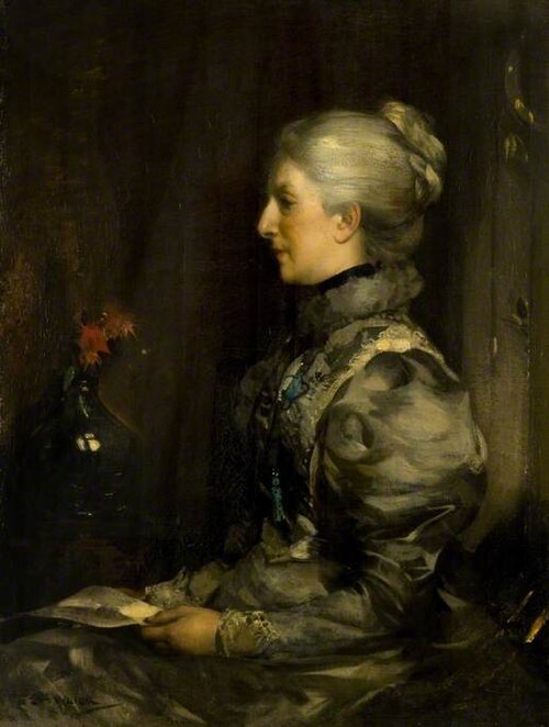 Mrs H. S. Ashbee, 1890, Edward Arthur Walton