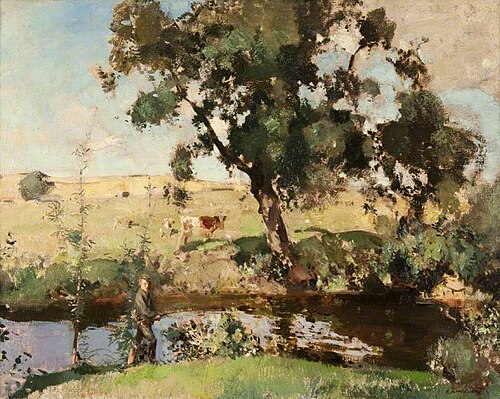 The Amber Pool, 1907, Edward Arthur Walton