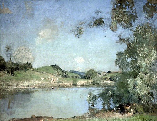 The Mill Pond, , Edward Arthur Walton