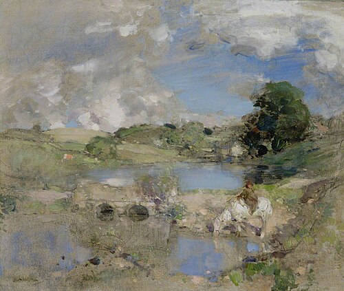 The White Horse, 1898, Edward Arthur Walton