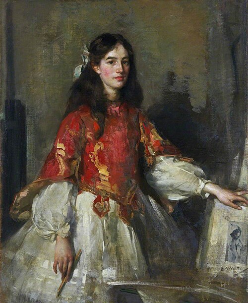 The Portfolio, 1904, Edward Arthur Walton