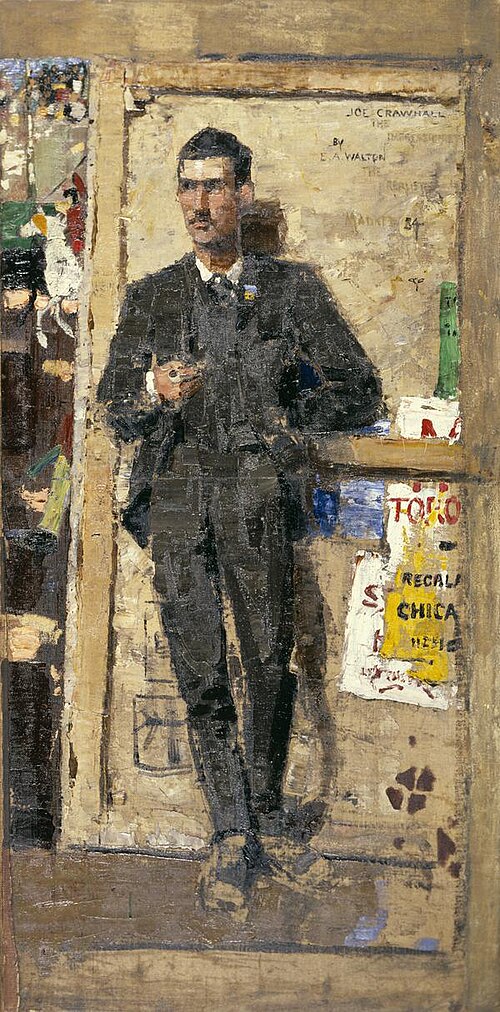 Joseph Crawhall, 1861 - 1913. Artist, 1884, Edward Arthur Walton