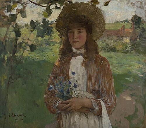 Bluette, 1891, Edward Arthur Walton