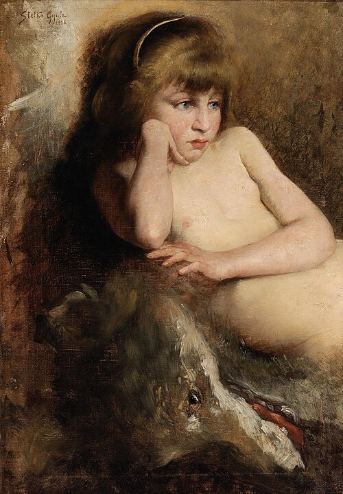 Lost in Thought, 1885, Július Štetka