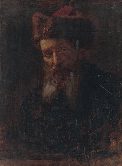Head Study of an Old Man, 1920, Július Štetka
