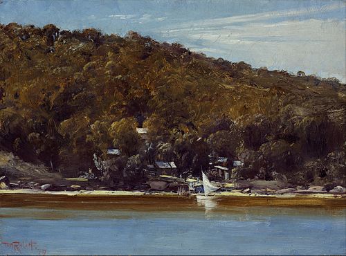 The camp, Sirius Cove, 1899, Tom Roberts