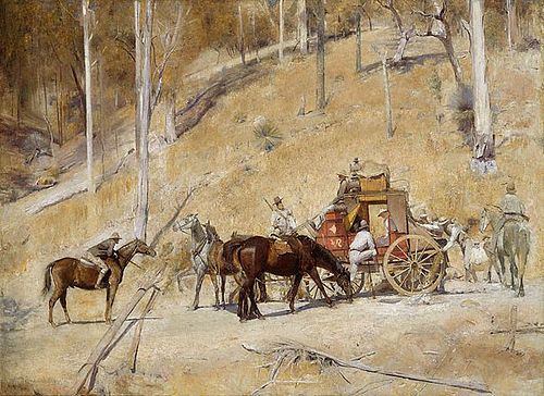 Bailed Up, 1895, Tom Roberts