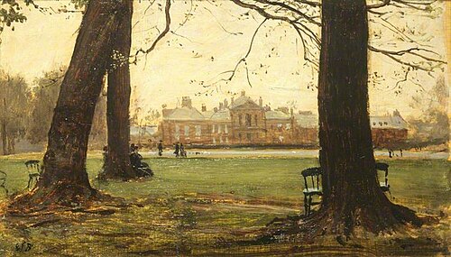 Kensington Palace, London, 1896, Edward Frederick Brewtnall