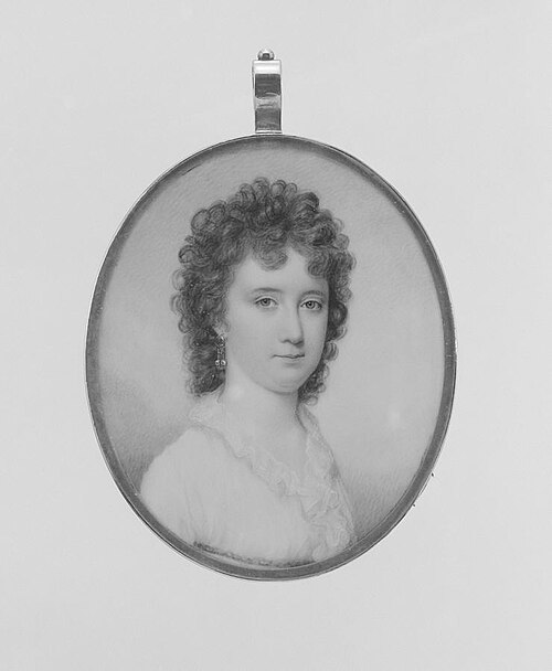 Mrs. Samuel Denman (Anna Maria Hampton), 1792, Edward Malbone