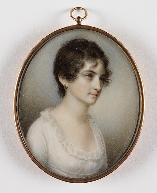 Portrait of Lydia Allen, 1803, Edward Malbone