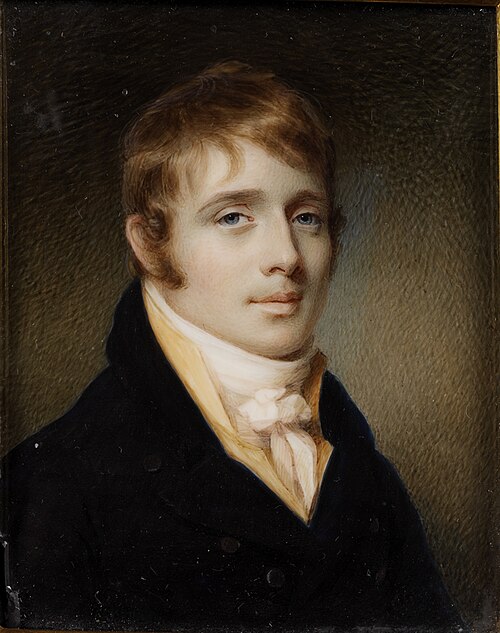 Portrait of a Young Man, 1803, Edward Malbone