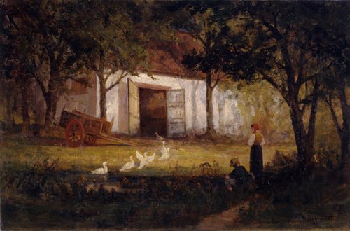After the Bath, 1891, Edward Mitchell Bannister