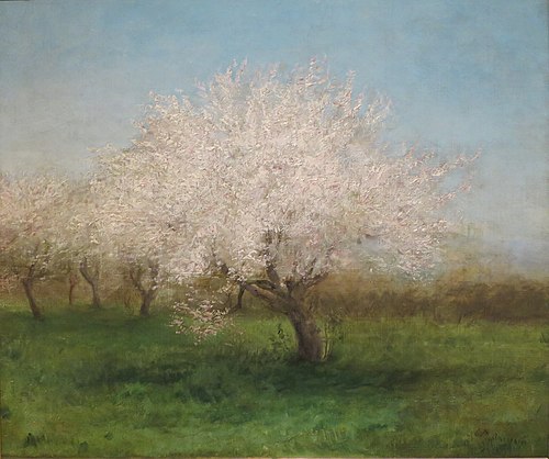 Apple Trees in a Meadow, 1890, Edward Mitchell Bannister