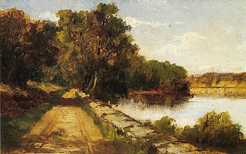 Kid's Road, 1880, Edward Mitchell Bannister