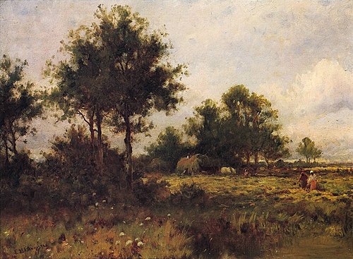 Hay Gatherers, 1893, Edward Mitchell Bannister