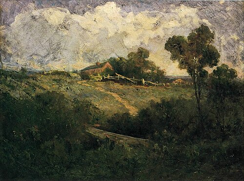 The Old House, 1899, Edward Mitchell Bannister