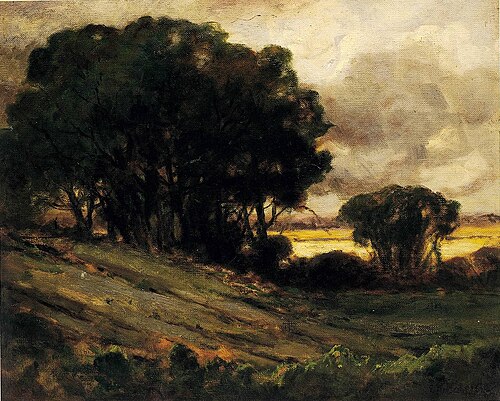 Untitled (Rhode Island Landscape), 1898, Edward Mitchell Bannister