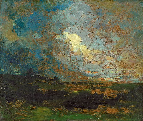 After the Shower, 1885, Edward Mitchell Bannister