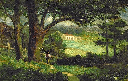 Homeward, 1895, Edward Mitchell Bannister