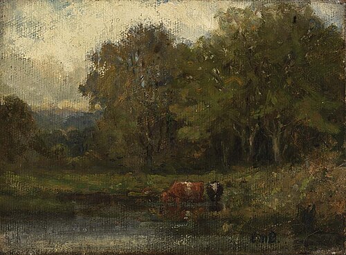 Landscape, 1895, Edward Mitchell Bannister