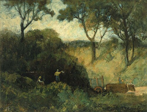 The Salute, 1895, Edward Mitchell Bannister