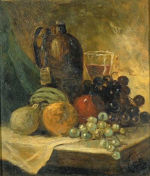 Still Life, 1864, Edward Mitchell Bannister