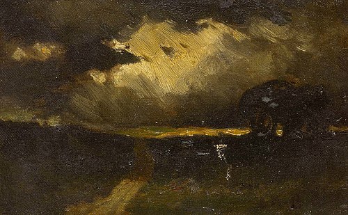 The Storm, 1881, Edward Mitchell Bannister