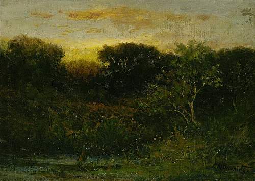 Sunrise, 1864, Edward Mitchell Bannister