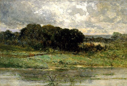 Swale Land, 1898, Edward Mitchell Bannister