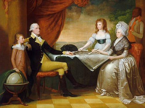 La Famille Washington, 1796, Edward Savage