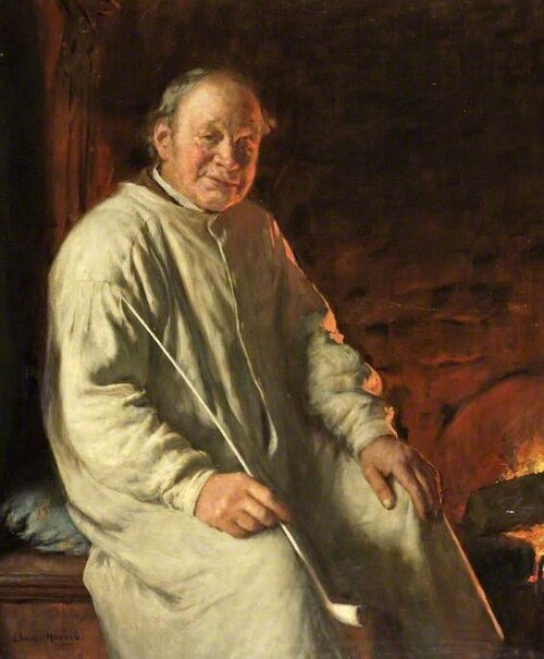 The Pipe Smoker, , Edwin Harris