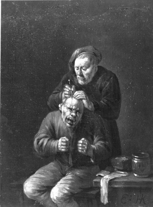 The Operation (feeling), 1669, Egbert van Heemskerck