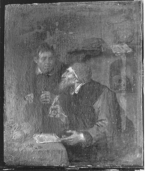 Beim Makler, 1669, Egbert van Heemskerck