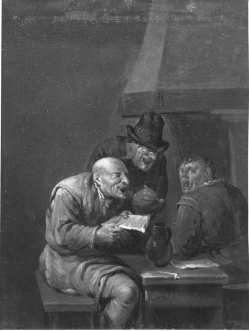 Das Gesicht, 1669, Egbert van Heemskerck