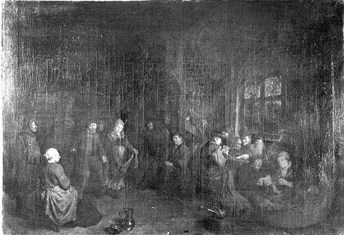 Bauerngenre, 1669, Egbert van Heemskerck