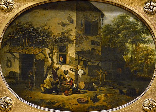 Une maison rustique, 1650, Egbert van der Poel