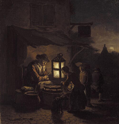 The Pancake Maker, 1654, Egbert van der Poel