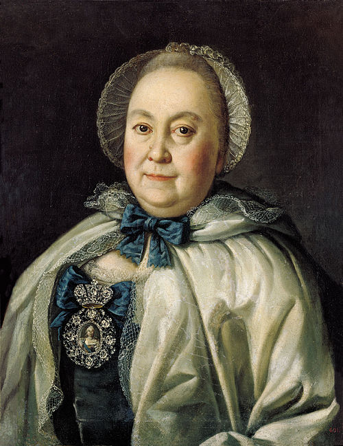 Portrait of Maria Adreyevna Rumyantseva (1699–1788), 1764, Alexeï Antropov