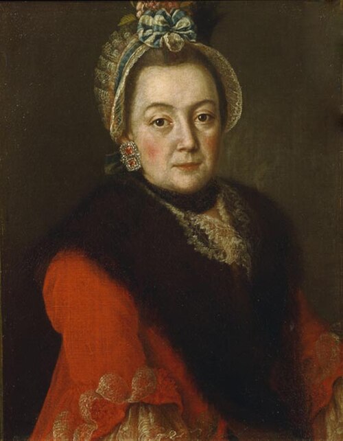 Portrait of Anna Ivanovna Kolychev, 1750, Alexeï Antropov