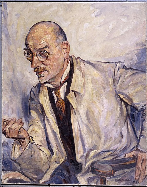 Portrait of Adolf Jöhnssen, 1927, Egon Tschirch