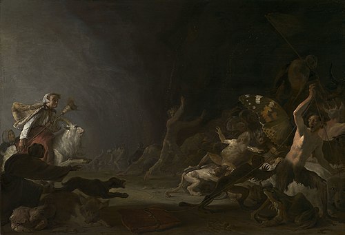 A Witches' Sabbath, 1650, Cornelis Saftleven