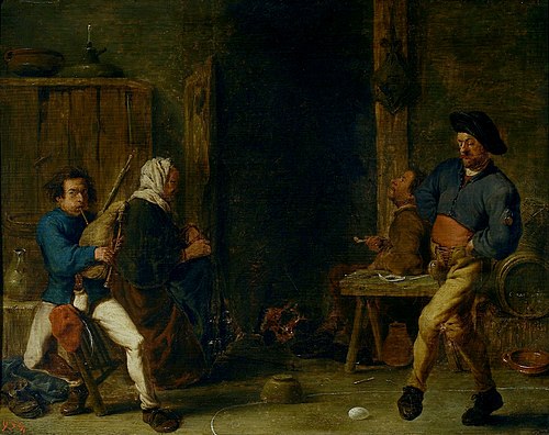 La danse aux œufs., 1637, Cornelis Saftleven