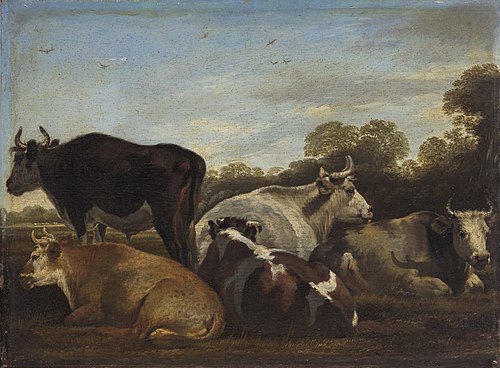 Kühe, , Cornelis Saftleven