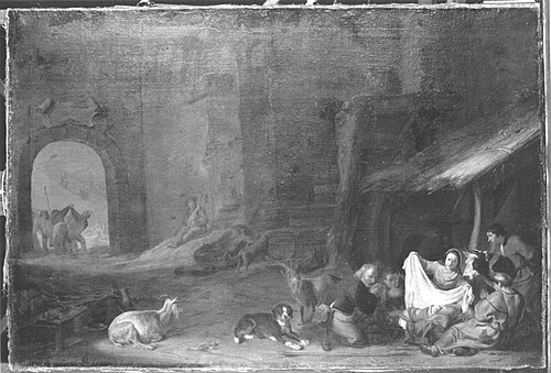 Anbetung der Hirten, 1642, Cornelis Saftleven