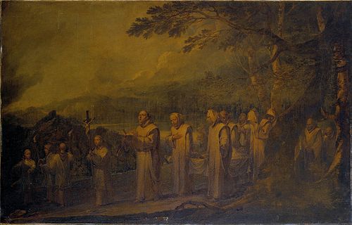 Funeral Procession of a White Friar, 1793, Francis Bourgeois