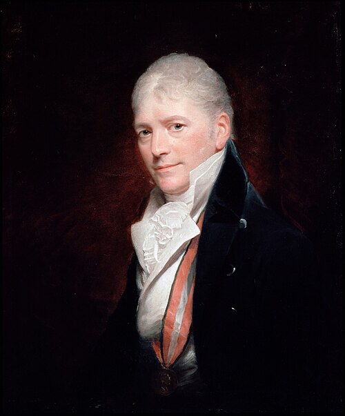 Self-portrait after Beechey, 1800, Francis Bourgeois